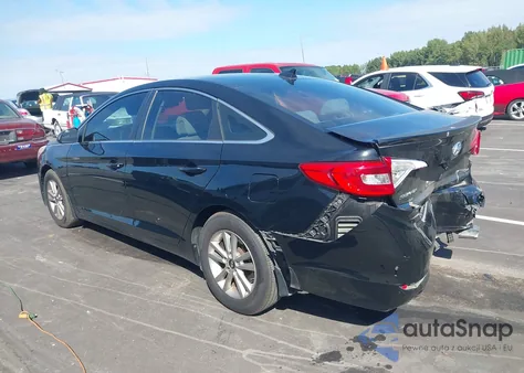 2016 Hyundai Sonata Se from USA, damaged, VIN 5NPE24AF0GH287864